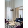 PANTILO CONVEX 40, suspension intérieure, chrome, E27, max 40W