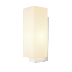 QUADRASS, applique intérieure blanche, E27, max 40W