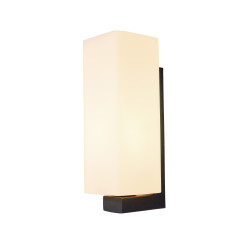 QUADRASS, applique intérieure noire, E27, max 40W