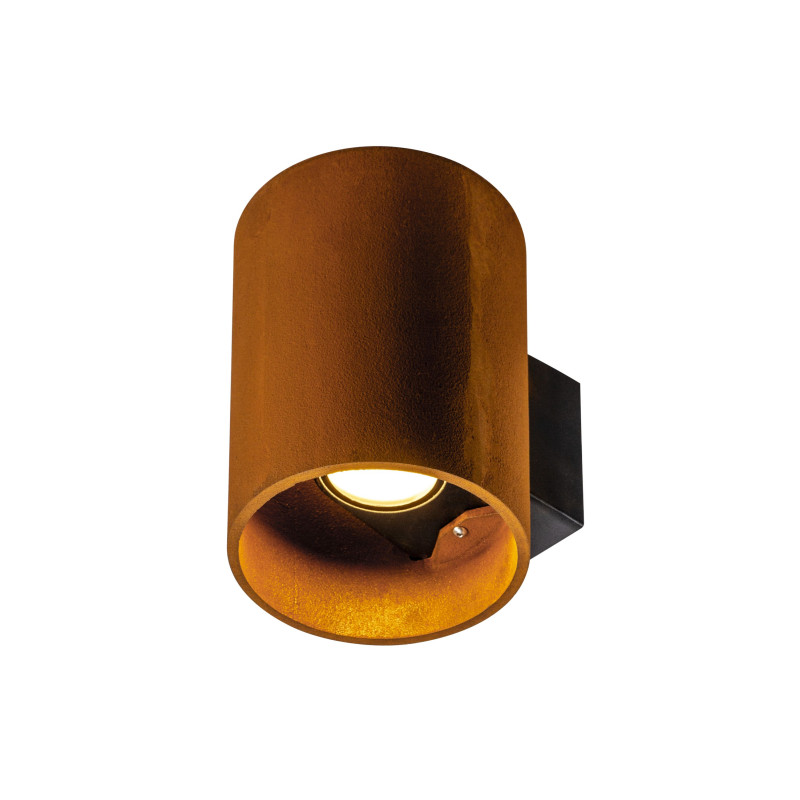 RUSTY© UP/DOWN, applique extérieure, rond, up/down, rouille, LED, 14W, 3000/4000K, interrupteur CCT, IP65