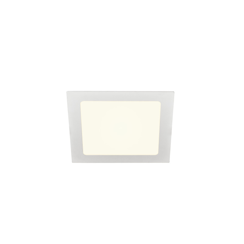 SENSER 18, encastré de plafond intérieur, carré, blanc, LED, 4000K