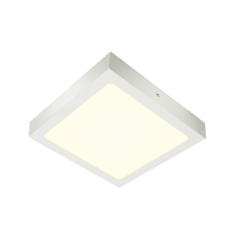 SENSER 24, applique et plafonnier intérieur, carré, blanc, LED, 15W, 4000K