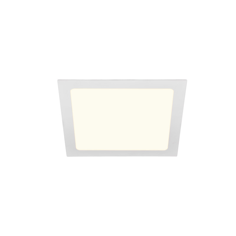 SENSER 24, encastré de plafond intérieur, carré, blanc, LED, 4000K