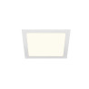 SENSER 24, encastré de plafond intérieur, carré, blanc, LED, 4000K
