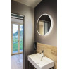 TRUKKO, applique intérieure, miroir, rond, alu, LED, 25W, IP44