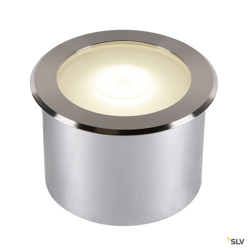 DASAR FLAT 120, encastré de sol ext, inox, LED, 7W, 3000K, IP65/IP67, inox 304