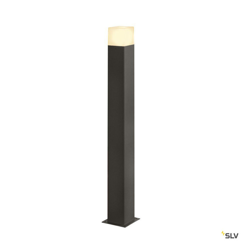 GRAFIT 90, borne extérieure, carré, anthracite, E27, 11W max, IP44