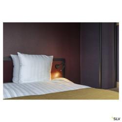 KARPO GOOSE, applique intérieure, liseuse, noir, LED, 5,8W, 3000K, variable
