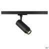 NUMINOS® ZOOM M, spot rail 3 all int, 15°, noir, LED, 20W, 4000K, variable Dali