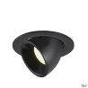 NUMINOS® GIMBLE L, encastré de plafond intérieur, 40°, noir, LED, 25,4W, 4000K