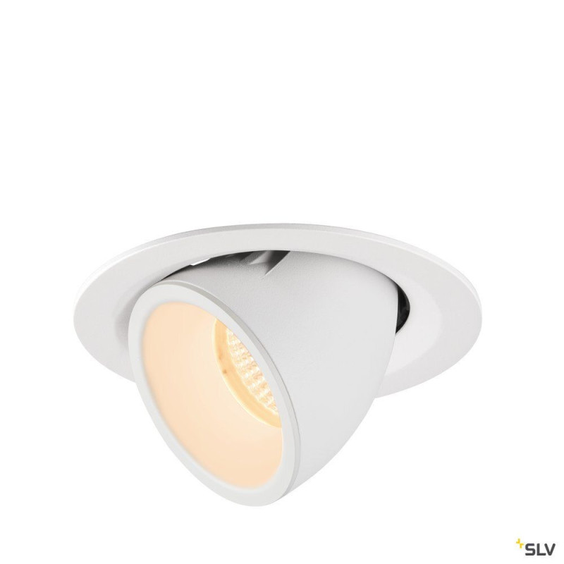 NUMINOS® GIMBLE M, encastré de plafond intérieur, 55°, blanc, LED, 17,5W, 2700K