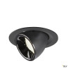 NUMINOS® GIMBLE M, encastré de plafond int, 20°, noir/chrome, LED, 17,5W, 4000K