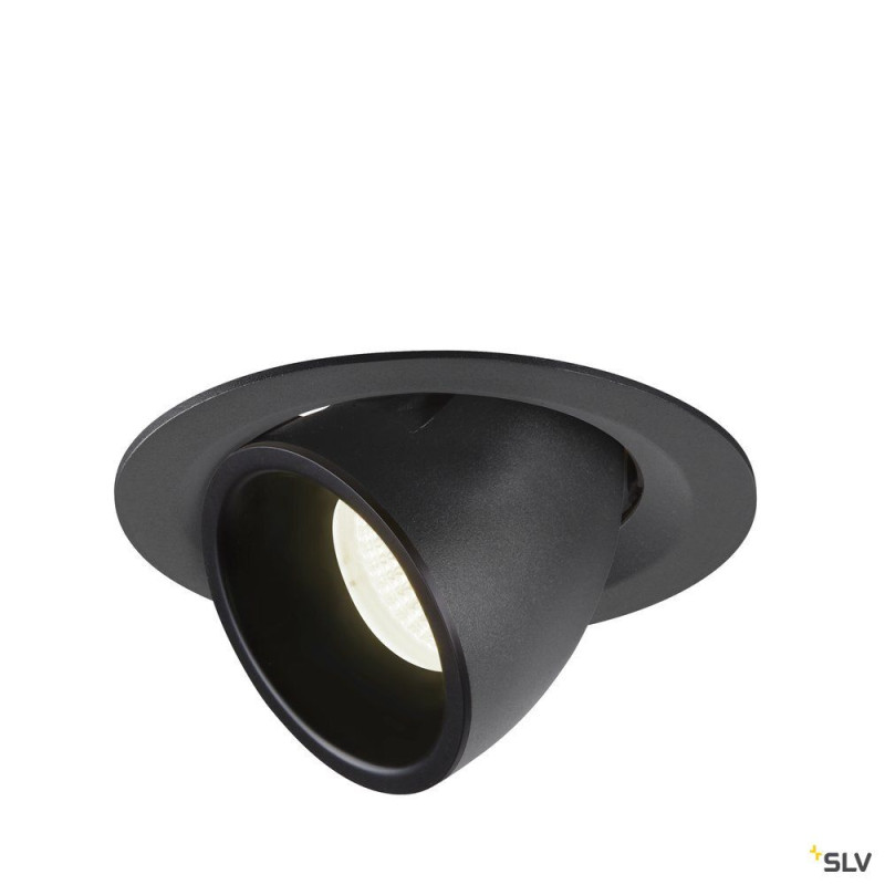 NUMINOS® GIMBLE M, encastré de plafond intérieur, 20°, noir, LED, 17,5W, 4000K