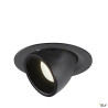 NUMINOS® GIMBLE M, encastré de plafond intérieur, 40°, noir, LED, 17,5W, 4000K