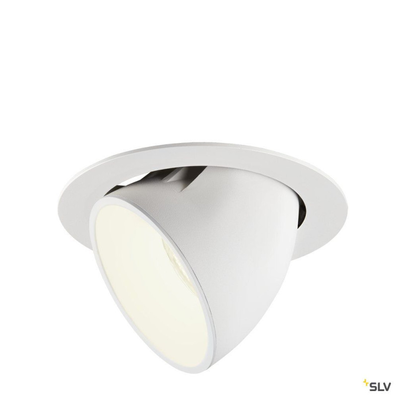 NUMINOS® GIMBLE XL, encastré de plafond intérieur, 55°, blanc, LED, 37,4W, 4000K