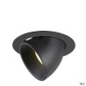 NUMINOS® GIMBLE XL, encastré de plafond intérieur, 40°, noir, LED, 37,4W, 4000K
