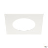 NUMINOS®, bague de réduction carrée, longueur 24 cm, Ø intérieur 15 cm, blanc
