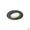 NUMINOS® MOVE S, encastré plafond orientable, 55°, noir/blanc, LED, 8,6W, 4000K