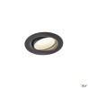 NUMINOS® MOVE XS, encastré plafond orientable, 20°, noir/blanc, LED, 7W, 4000K