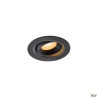 NUMINOS® MOVE XS, encastré plafond orientable, 55°, noir, LED, 7W, 2700K