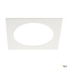 NUMINOS®, bague de réduction carrée, longueur 24 cm, Ø intérieur 18 cm, blanc