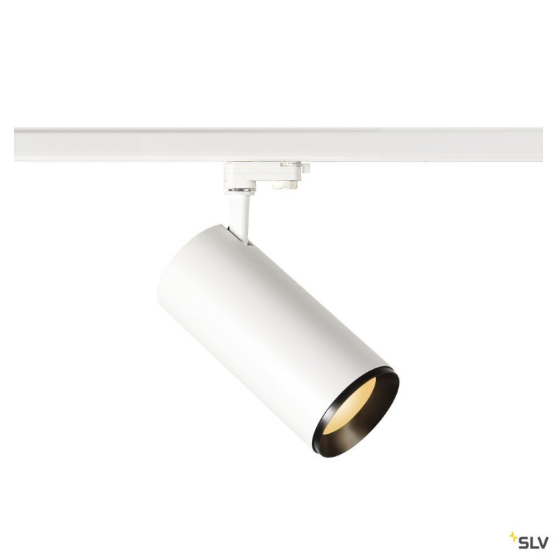 NUMINOS® XL, spot rail 3 all int, 36°, blanc/noir, LED, 36W, 2700K, variable