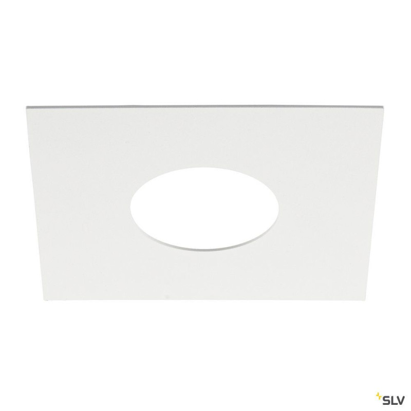 NUMINOS®, bague de réduction carrée, longueur 16 cm, Ø intérieur 7 cm, blanc