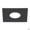 NUMINOS®, bague de réduction carrée, longueur 16 cm, Ø intérieur 7 cm, noir