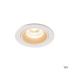 NUMINOS® XS, encastré de plafond int, 20°, blanc, LED, 7W, 2700K, IP20/IP44