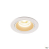 NUMINOS® XS, encastré de plafond int, 55°, blanc, LED, 7W, 3000K, IP20/IP44