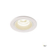NUMINOS® XS, encastré de plafond int, 20°, blanc, LED, 7W, 4000K, IP20/IP44