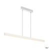 ONE LINEAR 100, suspension int, up/down, blanc, LED, 24W, 2700/3000K, variable