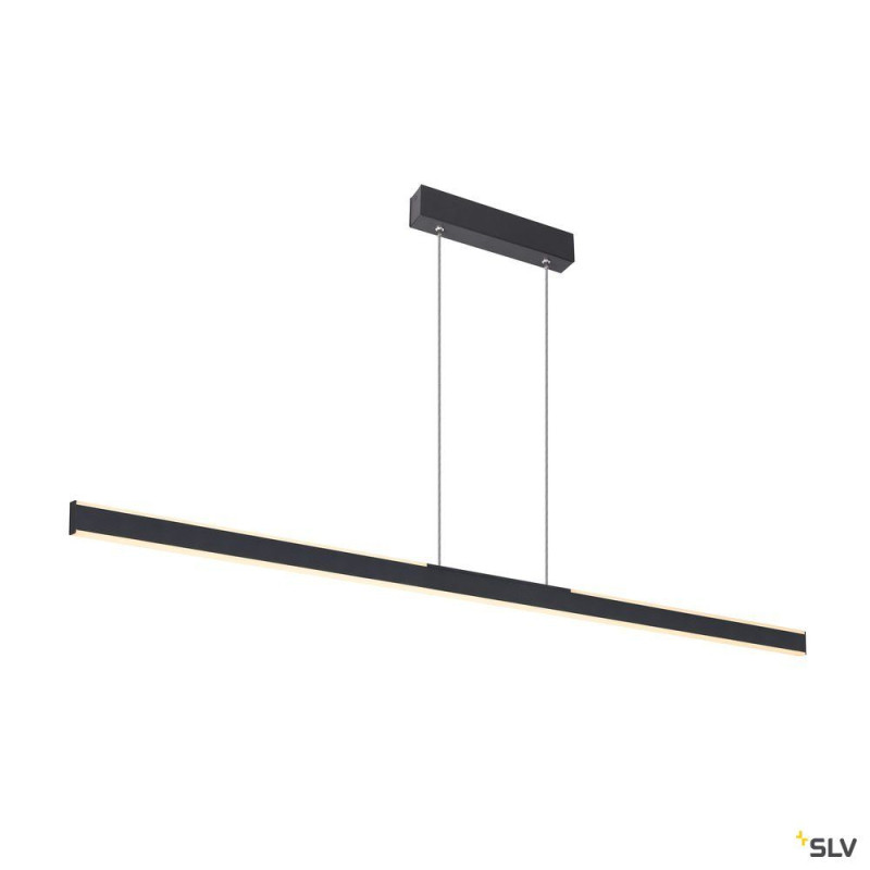 ONE LINEAR 140, suspension int, up/down, noir, LED, 35W, 2700/3000K, variable