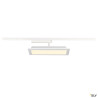 PANEL TRACK, spot pour rail 1 allumage int, rectangulaire, blanc, LED 18W, 3000K