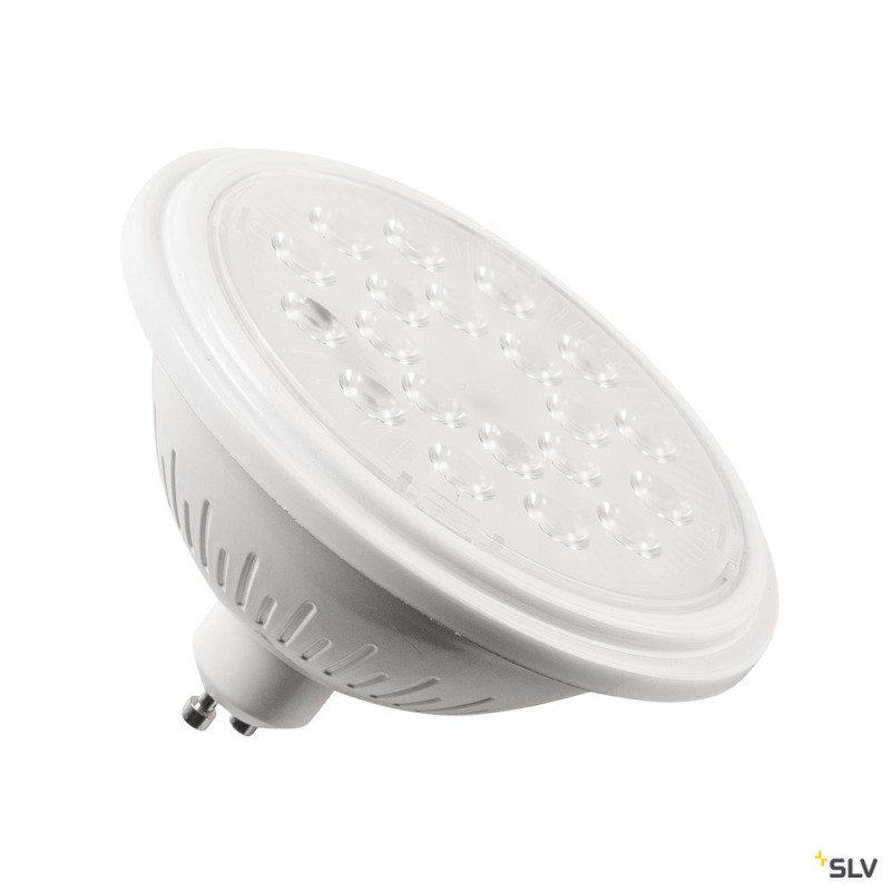 Source LED QPAR111, GU10, blanc, 10W, smart, variable