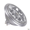 Source LED QPAR111, GU10, argent, 12,5W, 3000K, variable