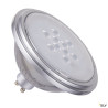 Source LED QPAR111, GU10, argent, 7,3W, 3000K