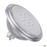 Source LED QPAR111, GU10, argent, 7,3W, 4000K