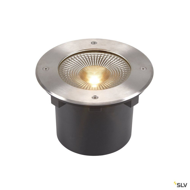 ROCCI 200, encastré de sol extérieur, rond, inox, LED, 16W, 3000K, IP65/IP67
