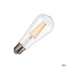Source LED ST58, E27, transparent, 7,5W, 2700K, variable