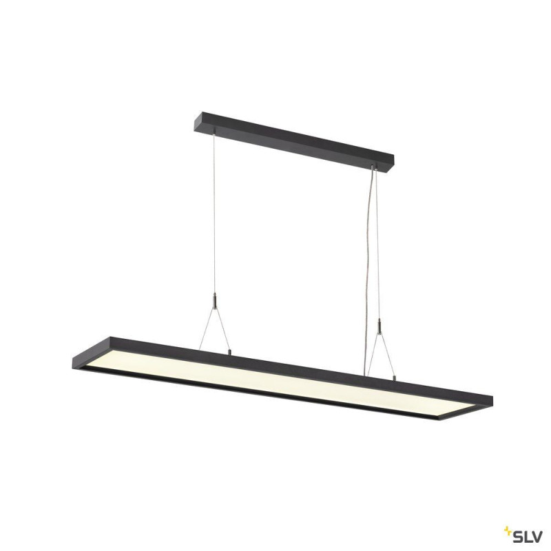 WORKLIGHT, suspension intérieure, noir, LED, 57W, 4000K, UGR19, variable Dali