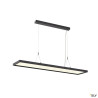 WORKLIGHT, suspension intérieure, noir, LED, 57W, 4000K, UGR19, variable Dali