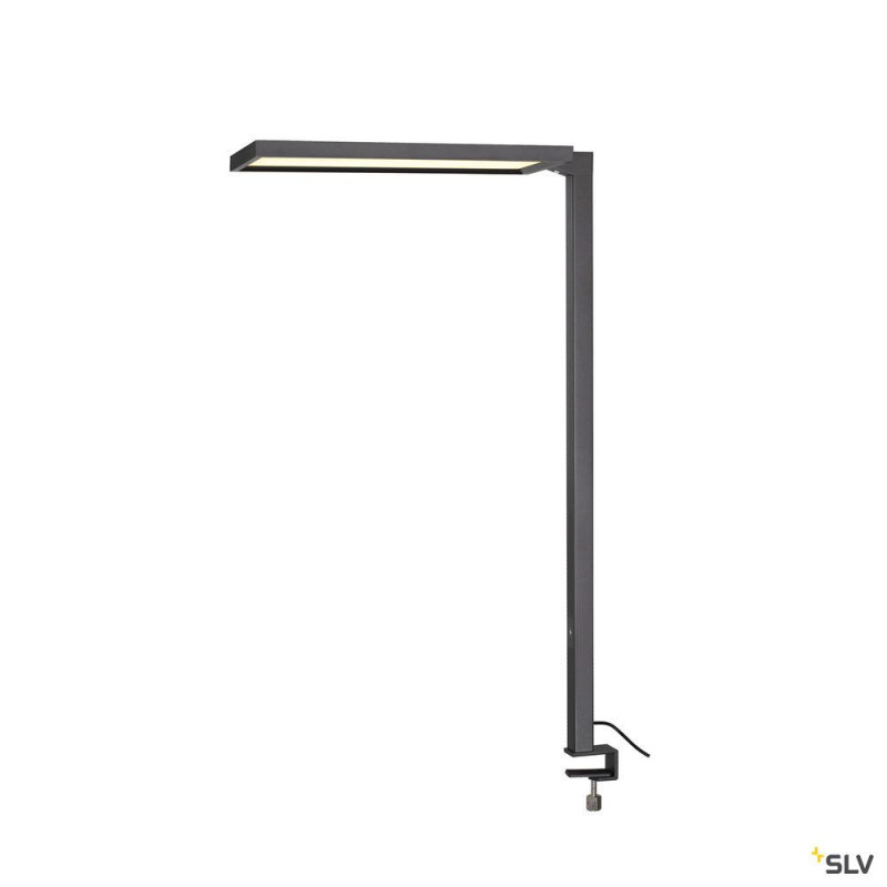 WORKLIGHT, lampe à poser int, noir, LED, 79W, 4000K, avec étau de serrage, UGR19