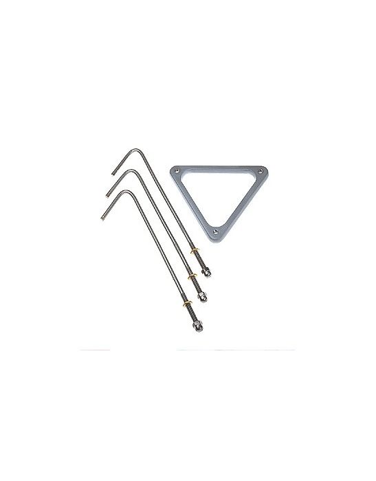 Pieces a sceller inox 20 cm