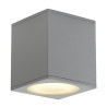 Big theo plafonnier, es111, gris argent, 75w max