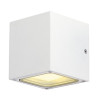 Sitra cube, applique blanche, gx53, 9w max