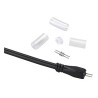 Kit alimentation ruban led superflex avec connecteur embout et cable d