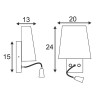 Coupa flexled, applique, led blanc chaud