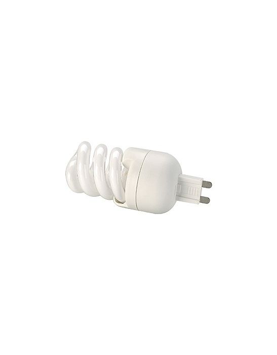 G9, 9w, eco. energie, 4000k, forme spirale