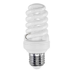 E27, 15w, 2700k, eco. energie,  forme spirale
